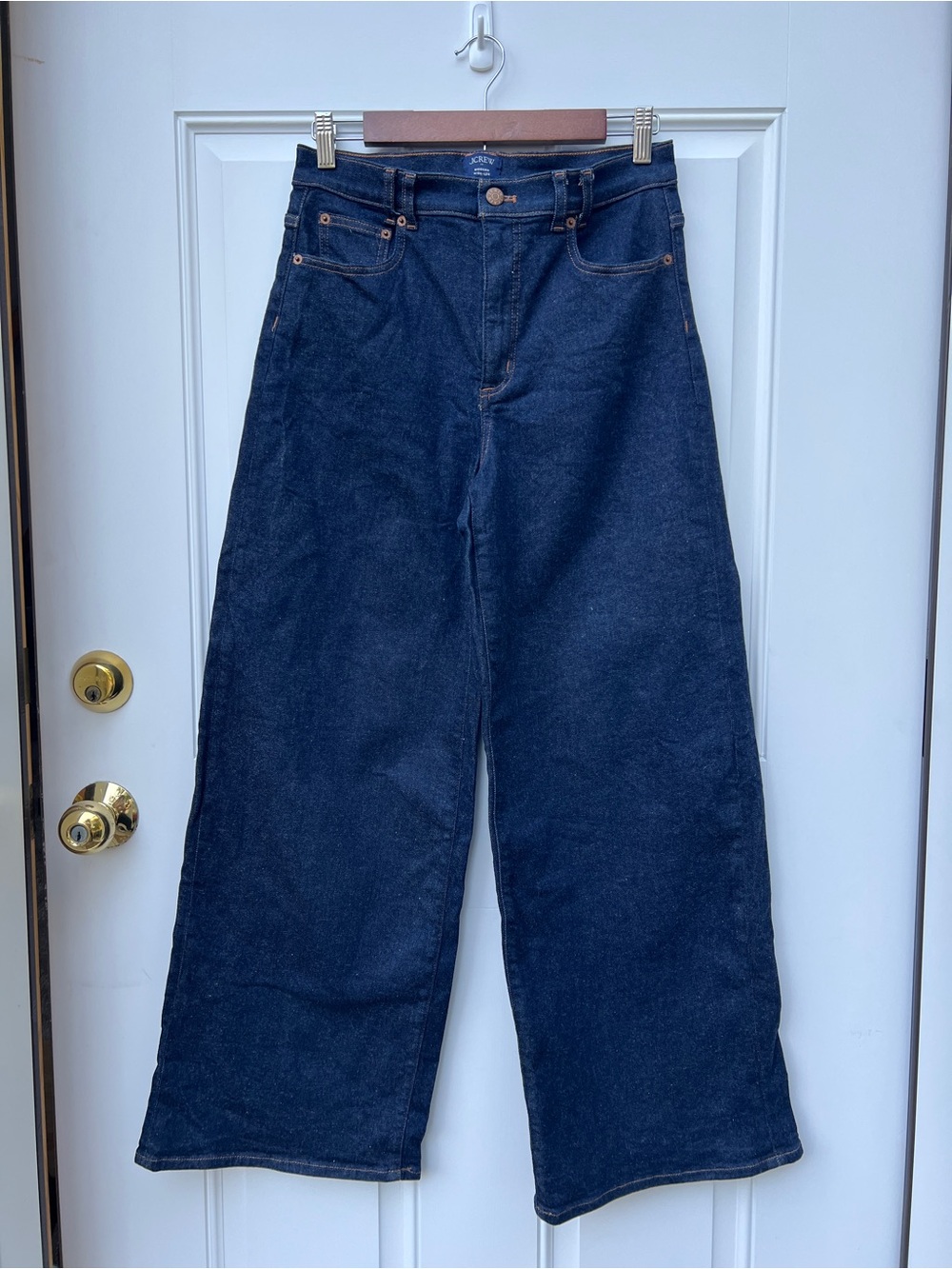 J Crew Factory Modern Wide Leg Denim